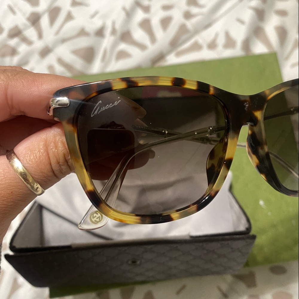 Gucci Tortoiseshell Sunglasses - image 3